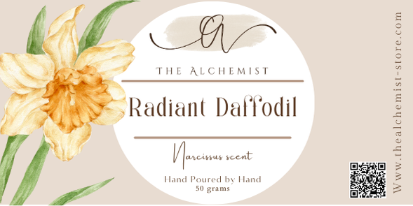 Radiant Daffodil - Narcissus scent- 100 grams - by the Alchemist