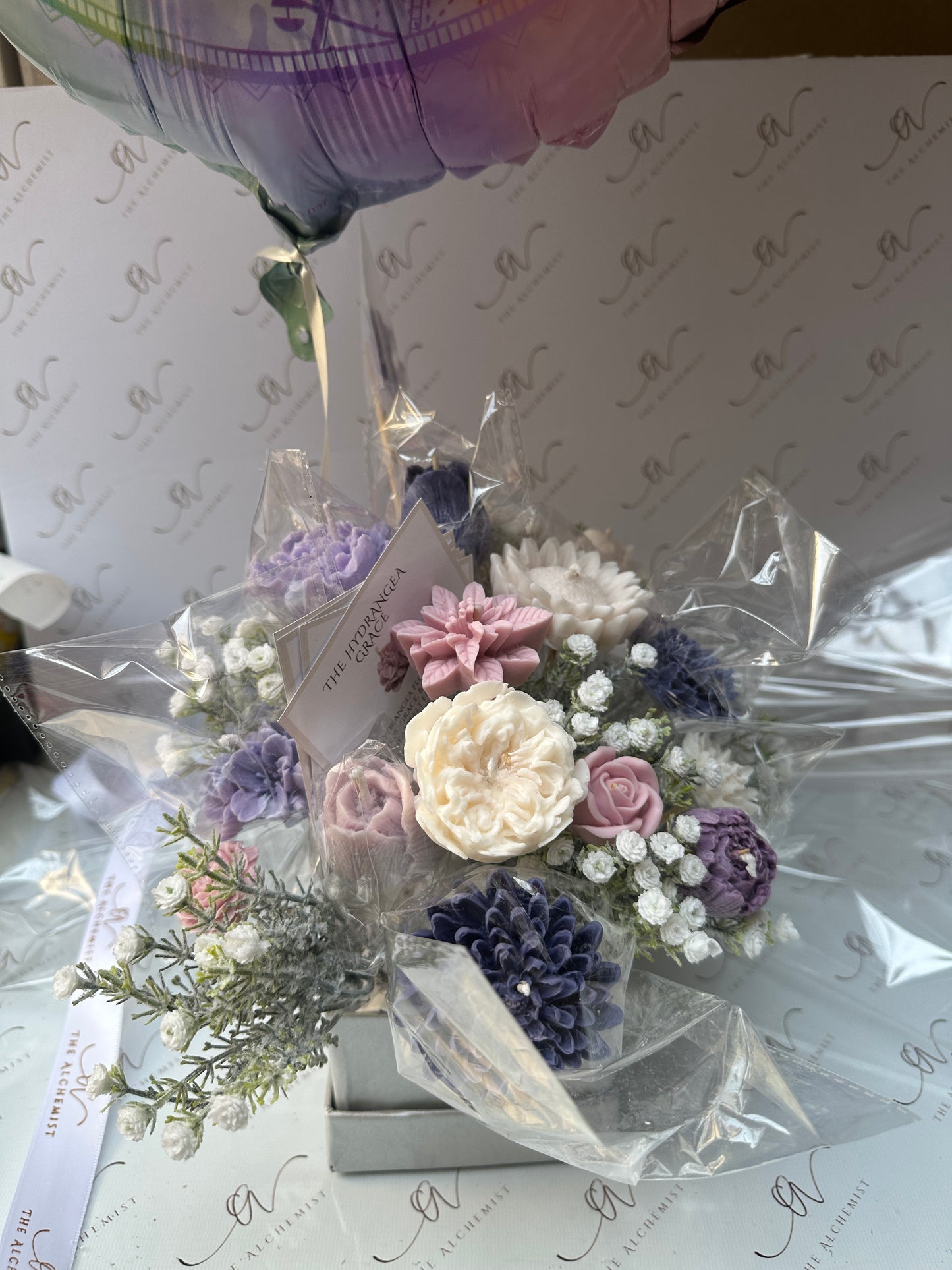 16 Flowers Bouquet - baby flowers - by the Alchemist