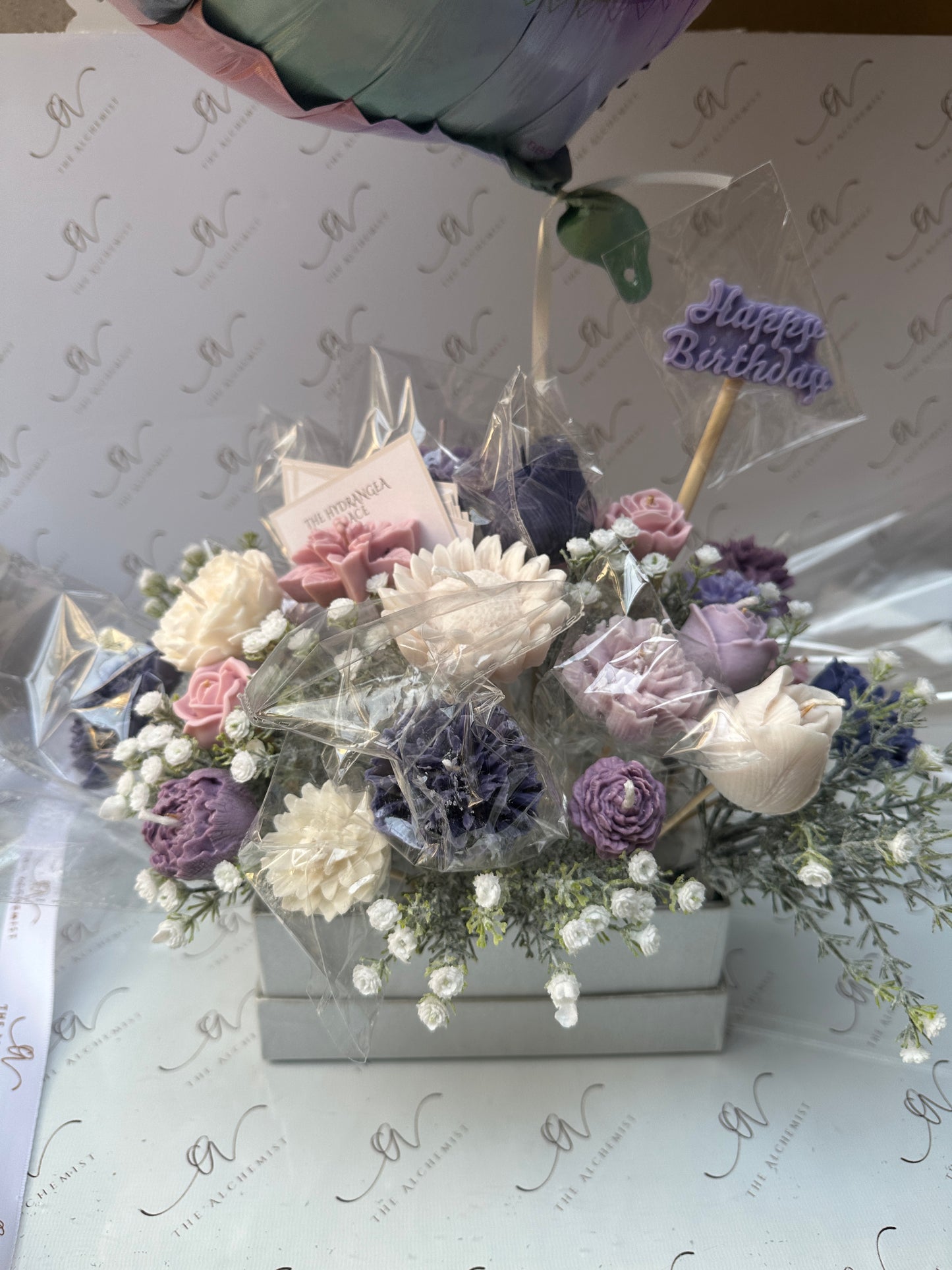 16 Flowers Bouquet - baby flowers - by the Alchemist