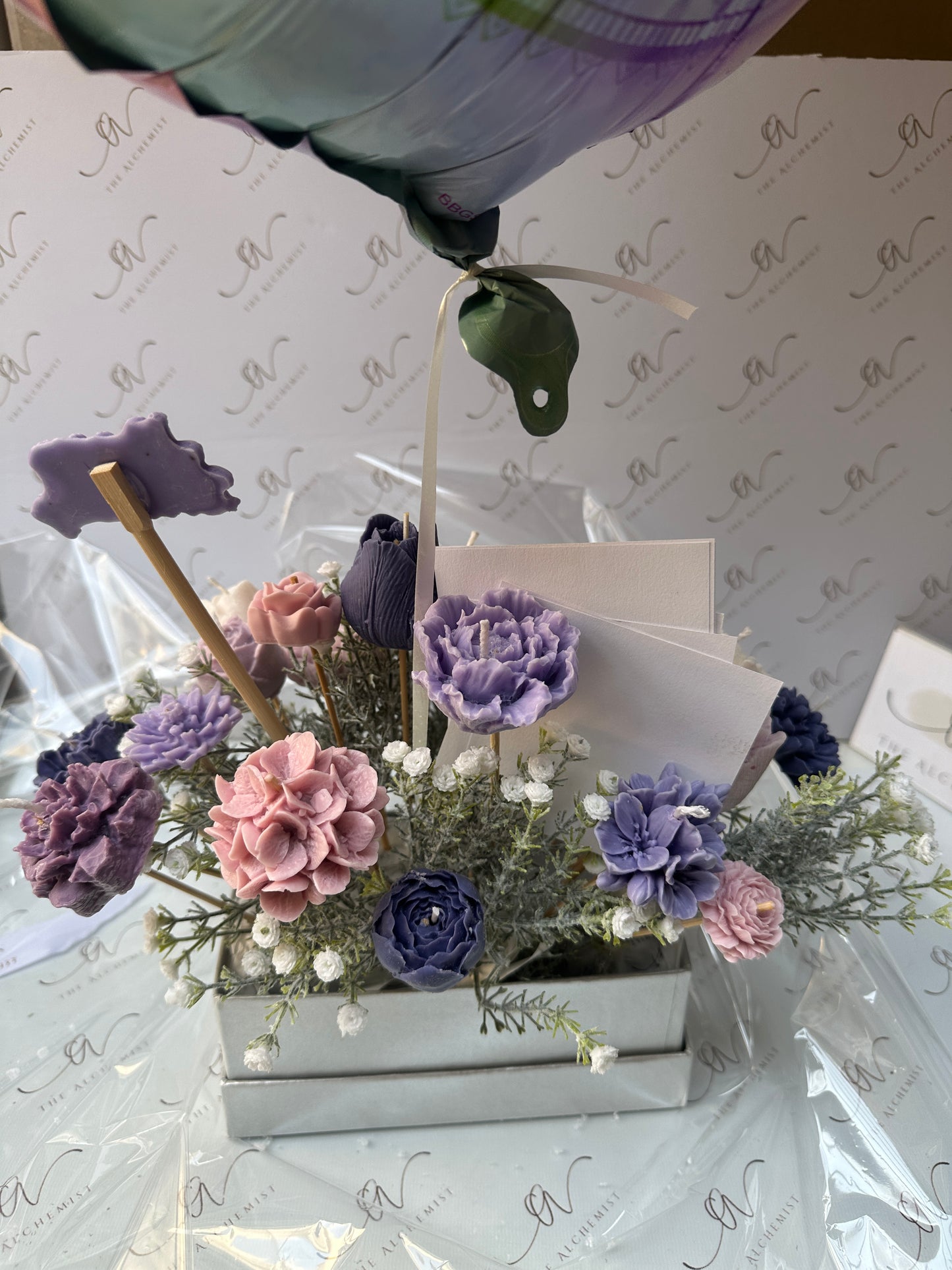 16 Flowers Bouquet - baby flowers - by the Alchemist