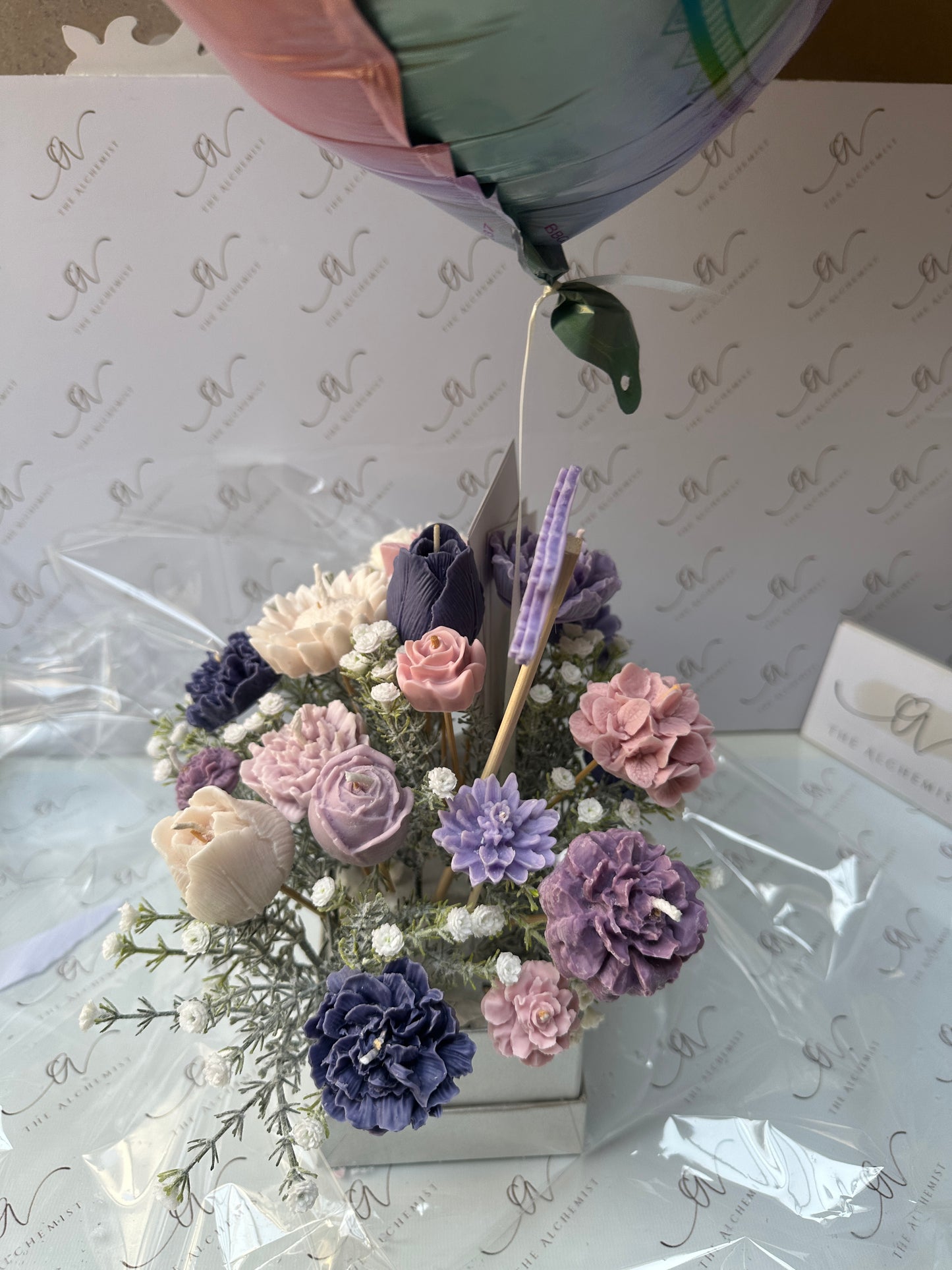 16 Flowers Bouquet - baby flowers - by the Alchemist