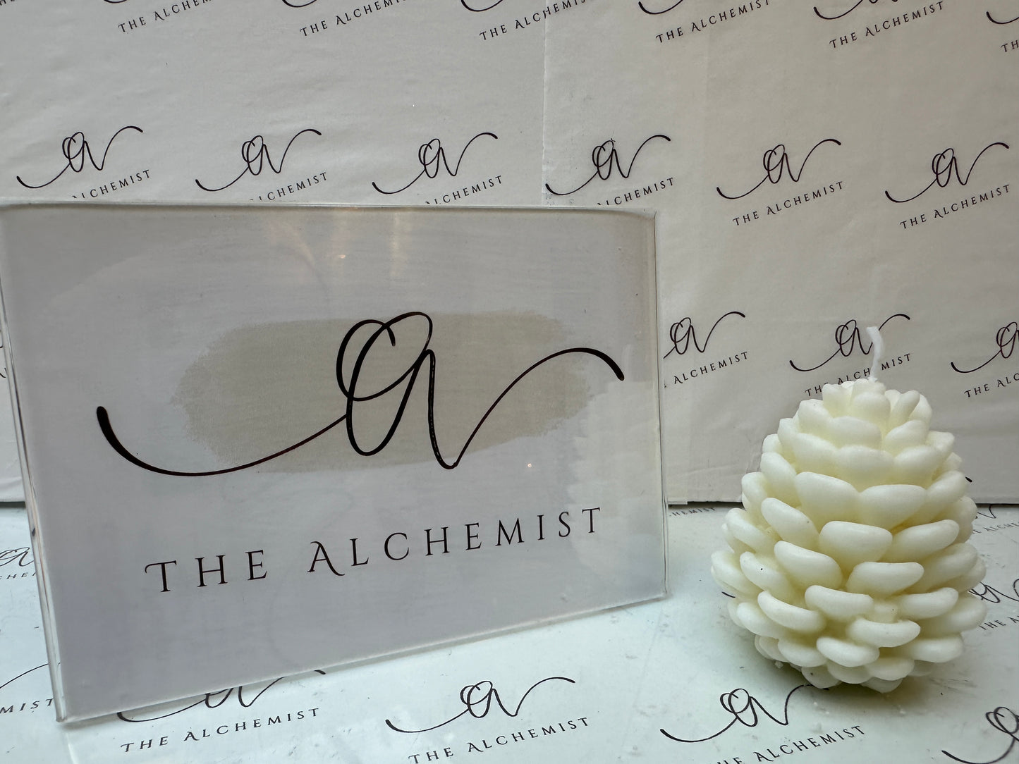 The Pine Cone Candle - by the Alchemist