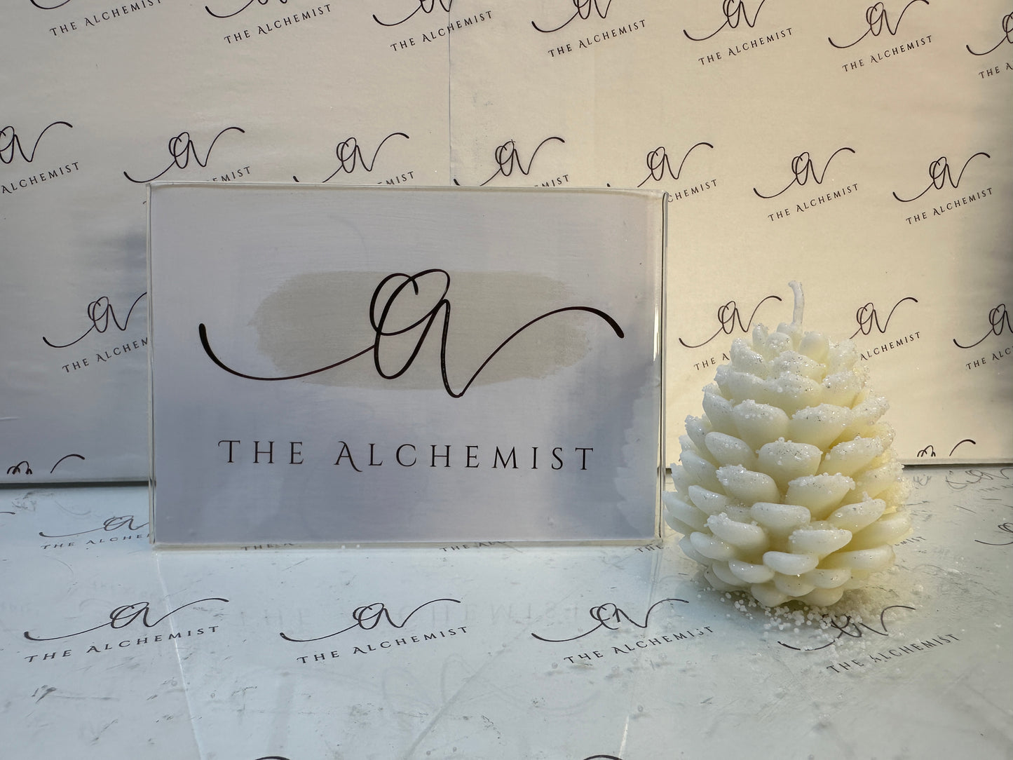 The Pine Cone Candle - by the Alchemist