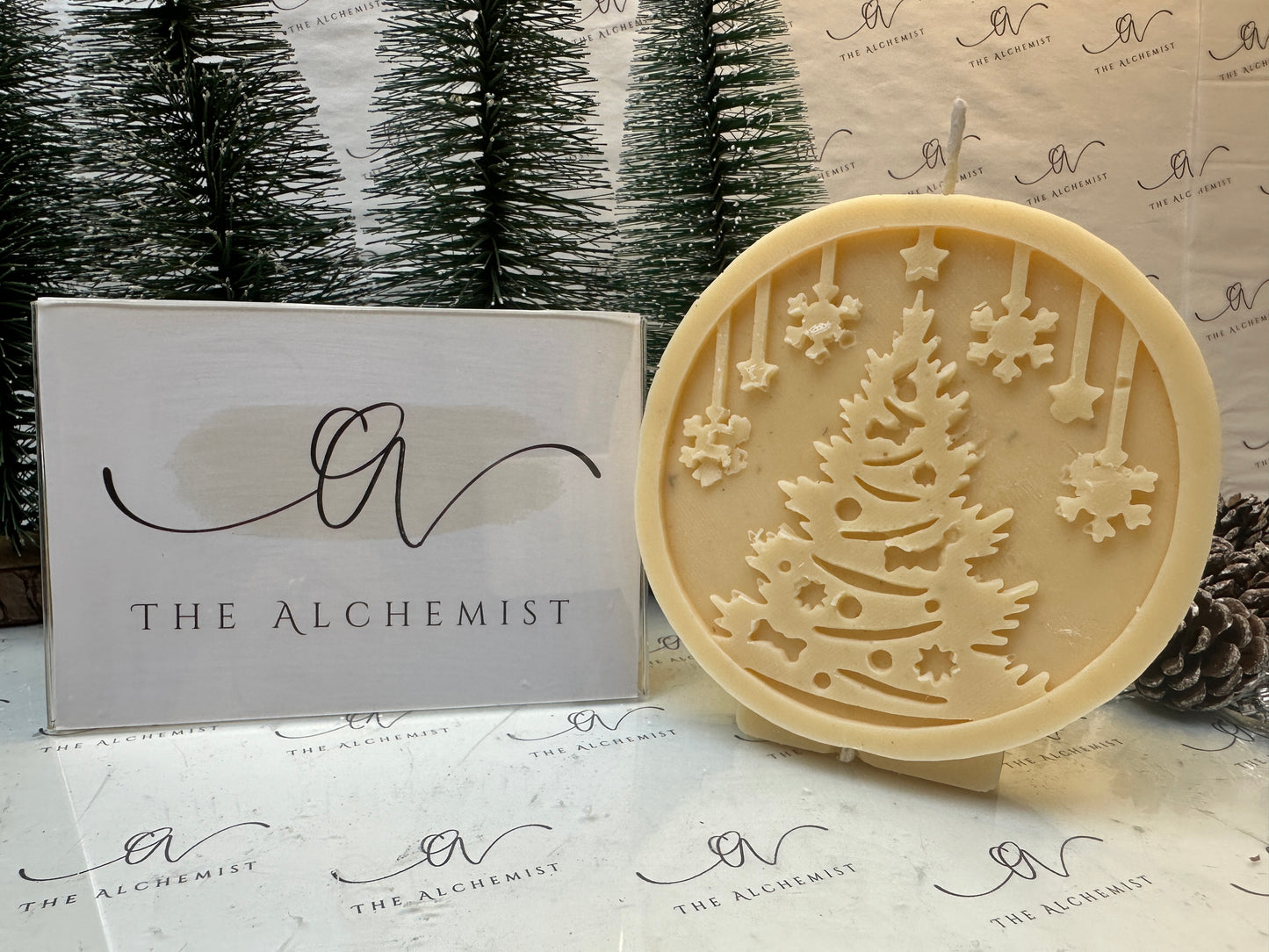 Winter Medallions (Tree) - by the Alchemist