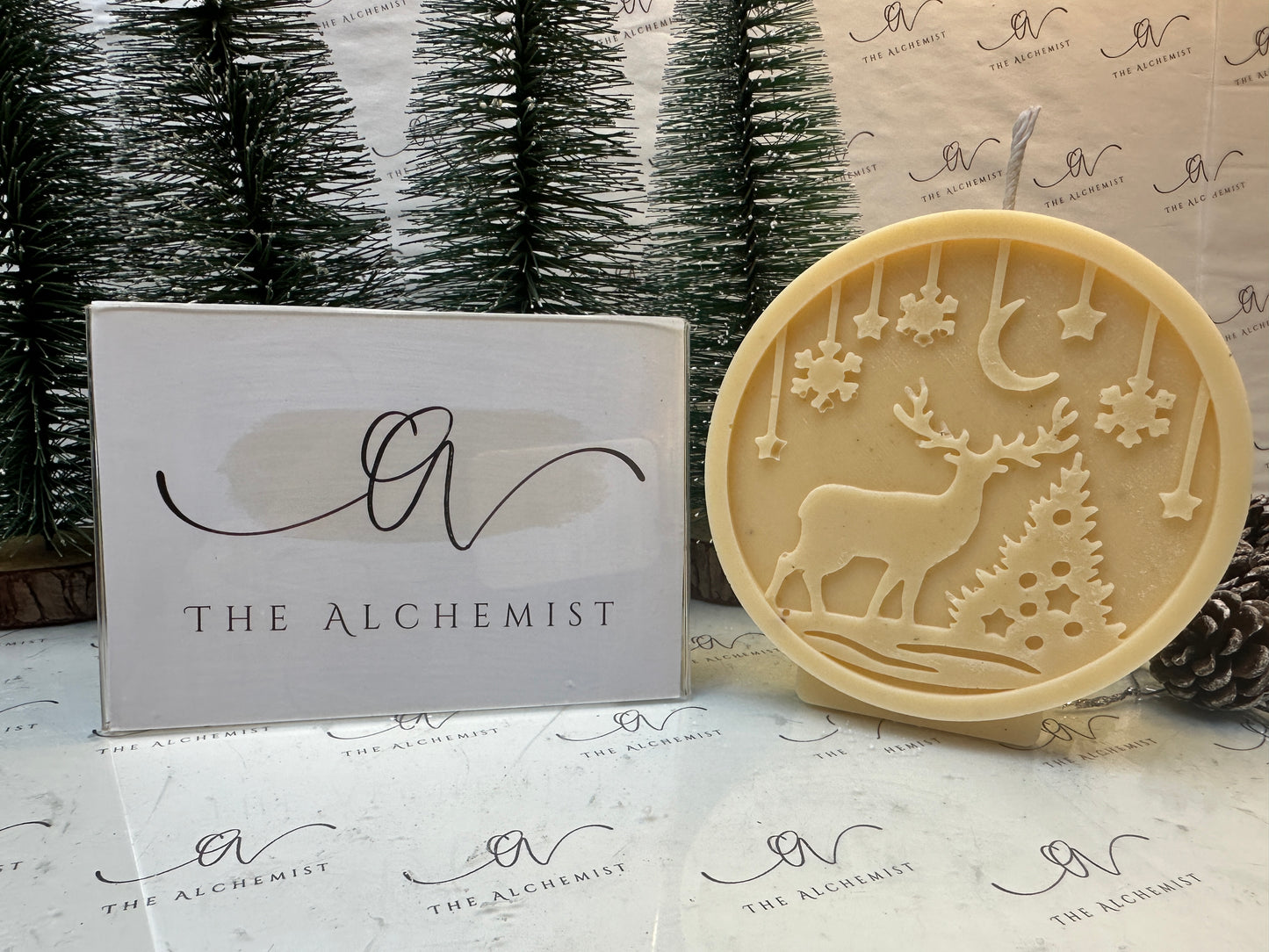 Winter Medallions (Reindeer) - by the Alchemist