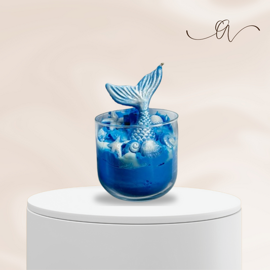 Mermaid's Whisper Candle - by the Alchemist
