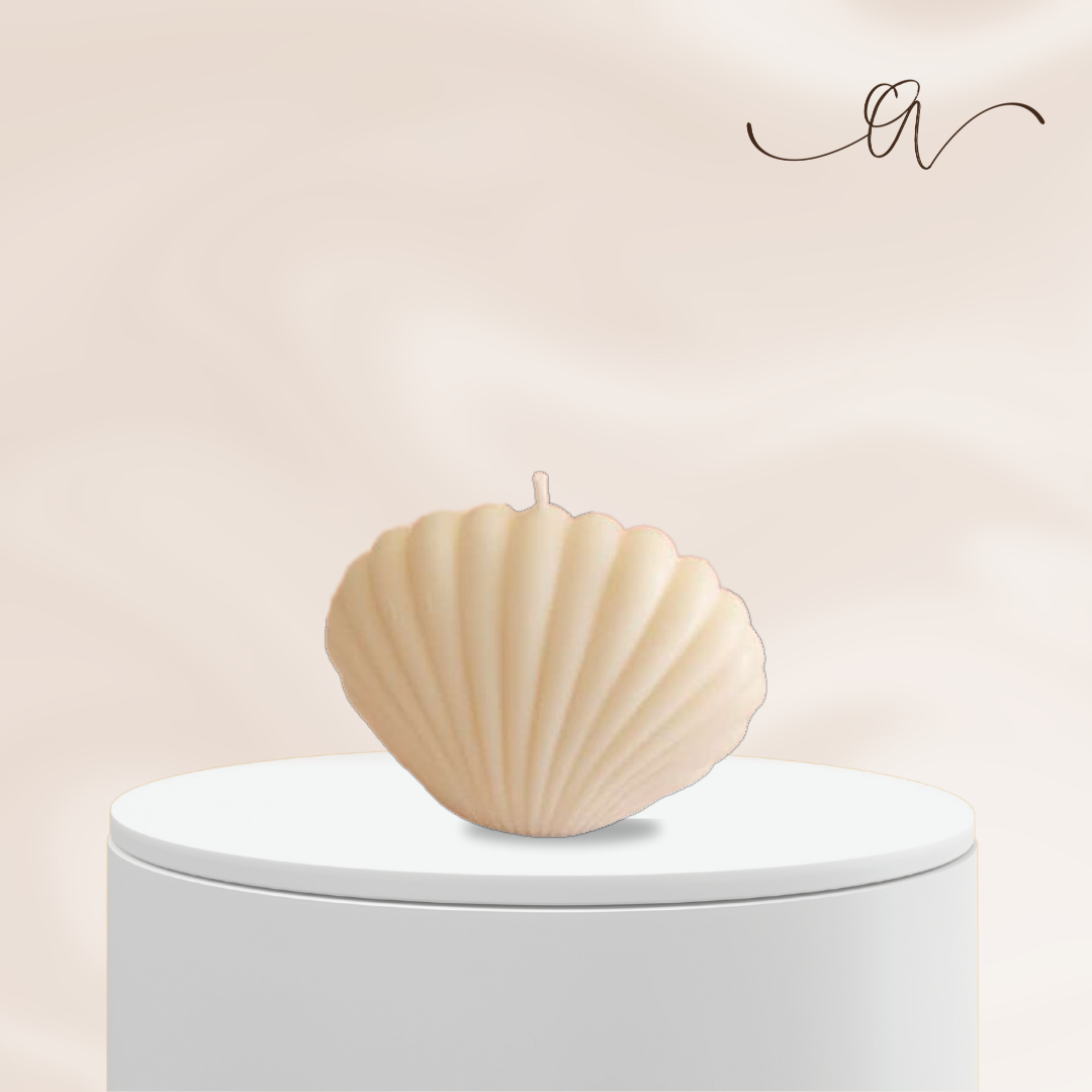 The Sea Shell Candle - by the Alchemist