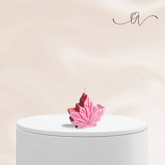 The Maple Leaf Candle - by the Alchemist