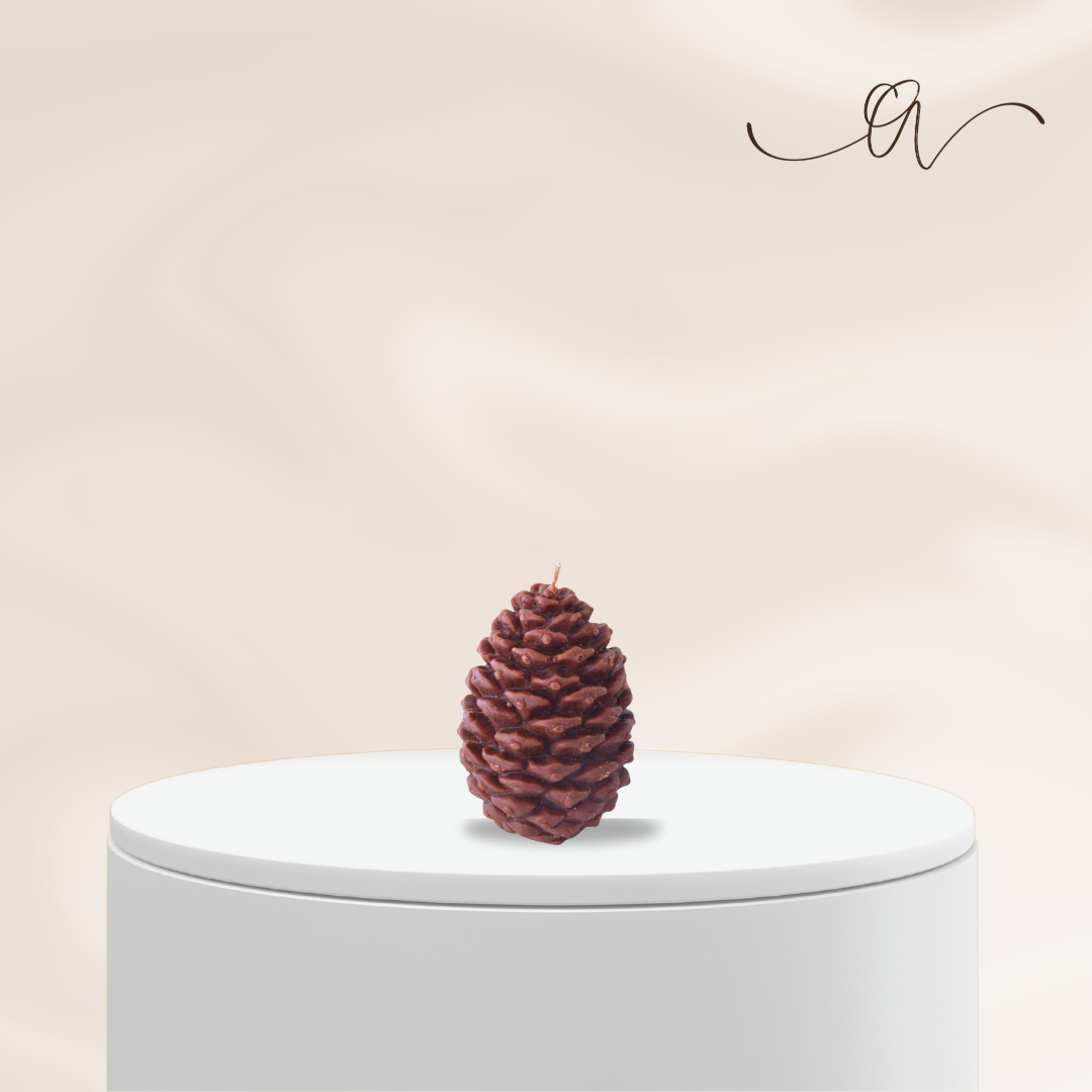 The Pine Cone Candle - by the Alchemist