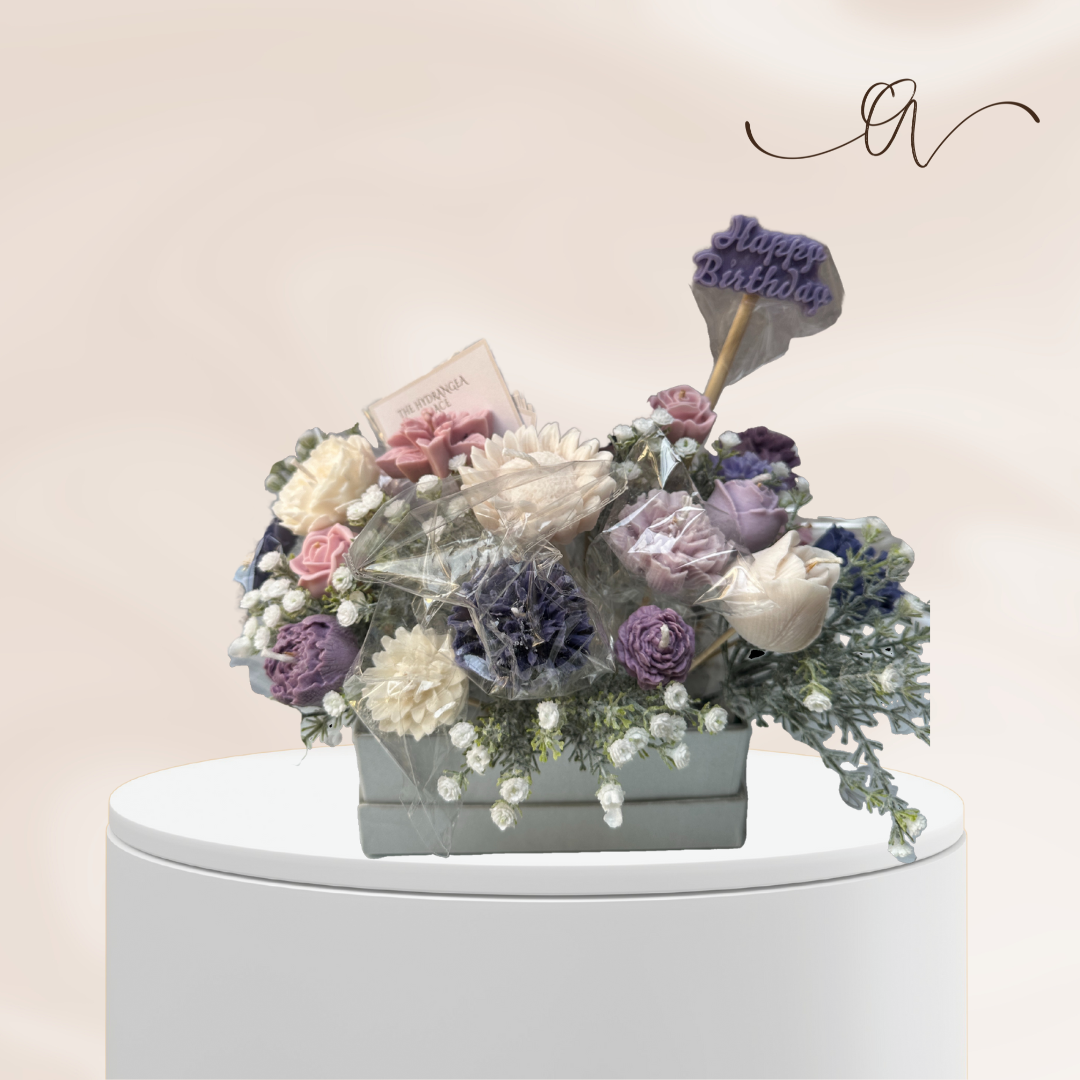 16 Flowers Bouquet - baby flowers - by the Alchemist