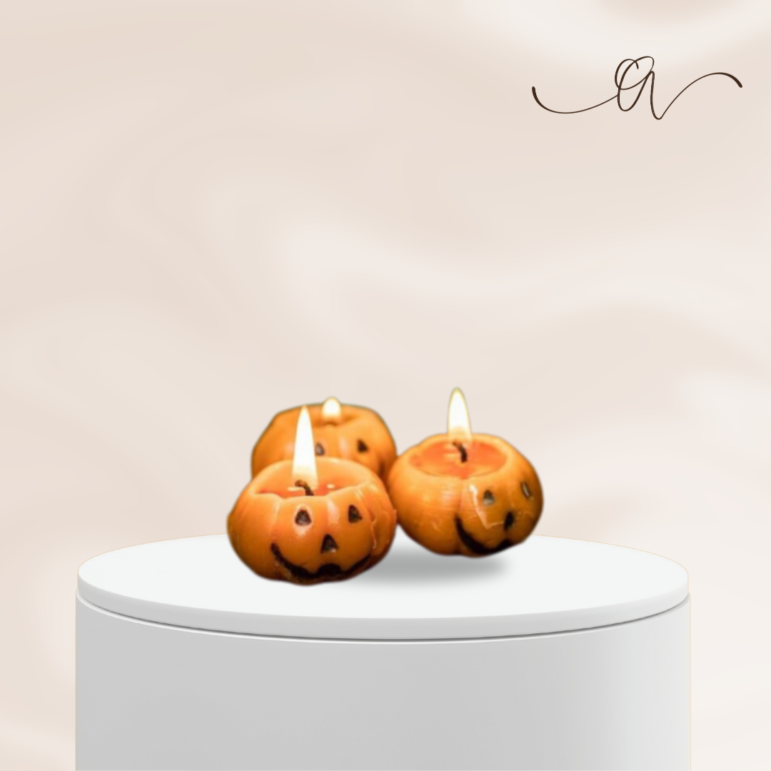 Halloween Pumpkin Candle - by the Alchemist